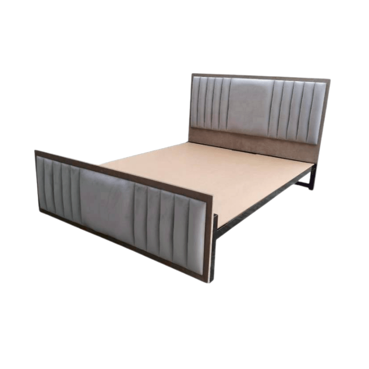 ฐานรองหัวเตียง 3.5 ฟุต WISDOM DESIGN FURNITURE รุ่น LUCKY สีเทา